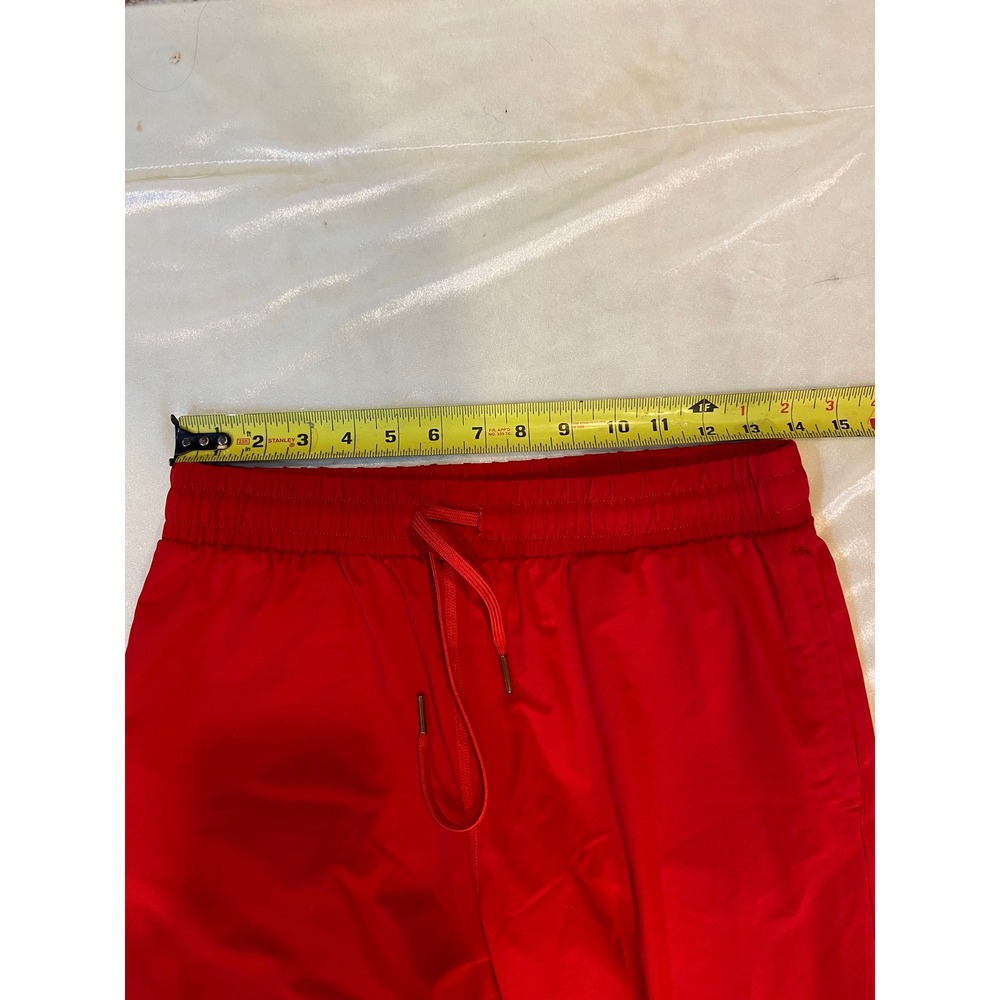 Zyia Joggers Active Red Everyday Peak Zipper Womens Small Drawstring Size S - Picture 9 of 11